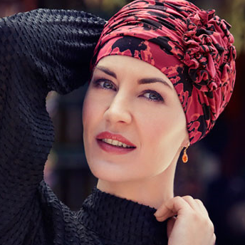 turban froncé